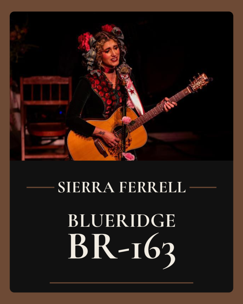 Americana acoustic guitars Sierra Ferrell 
