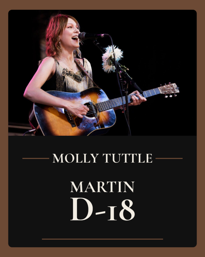 Americana acoustic guitars Molly Tuttle